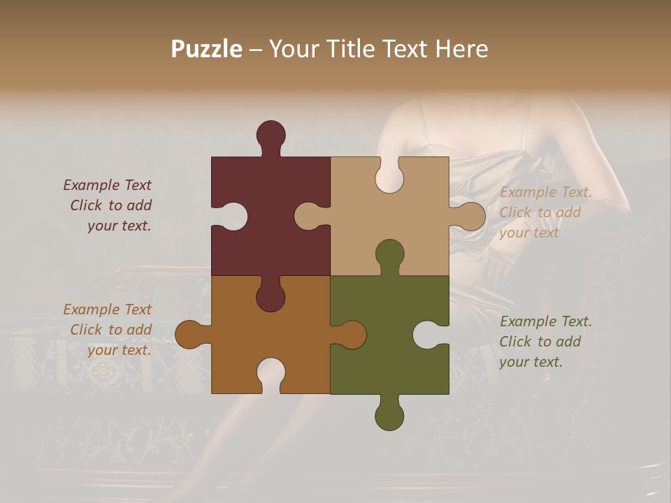 Classic Glamour Cute PowerPoint Template