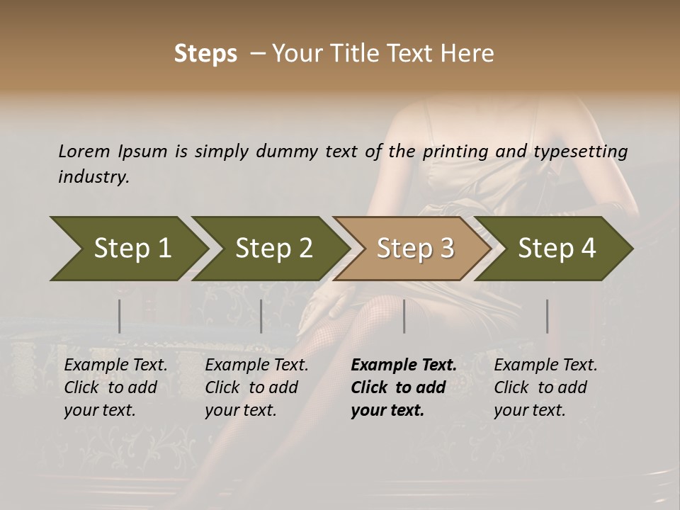 Classic Glamour Cute PowerPoint Template