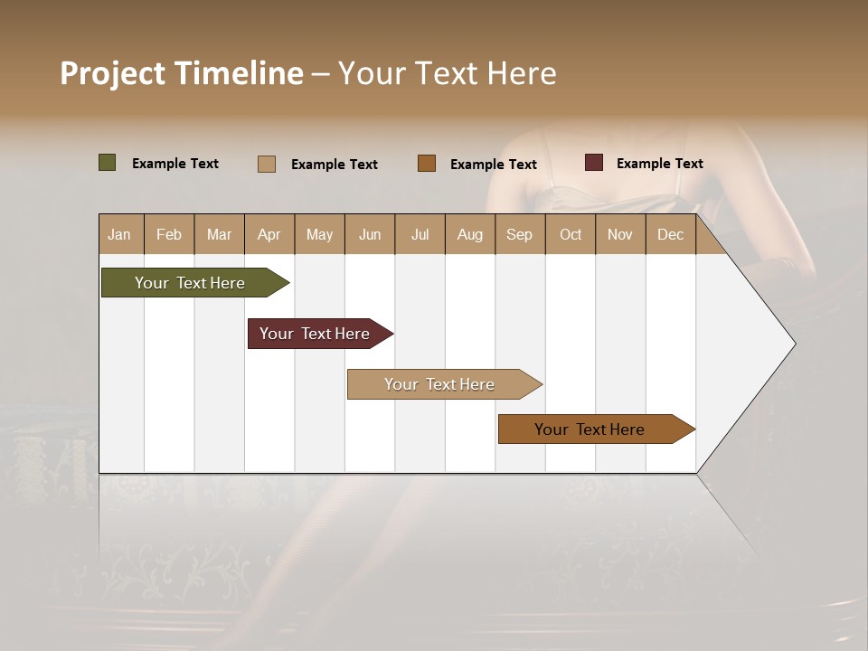 Classic Glamour Cute PowerPoint Template