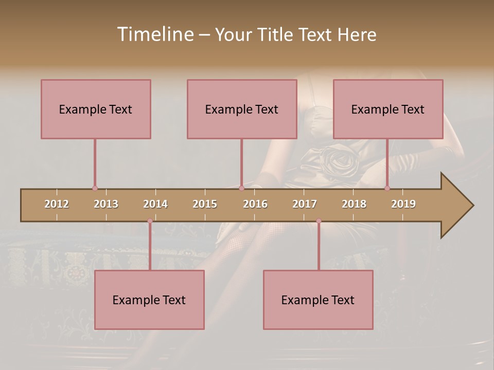 Classic Glamour Cute PowerPoint Template