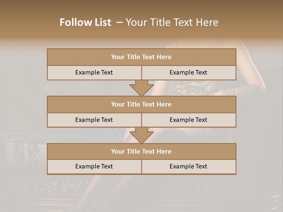 Classic Glamour Cute PowerPoint Template