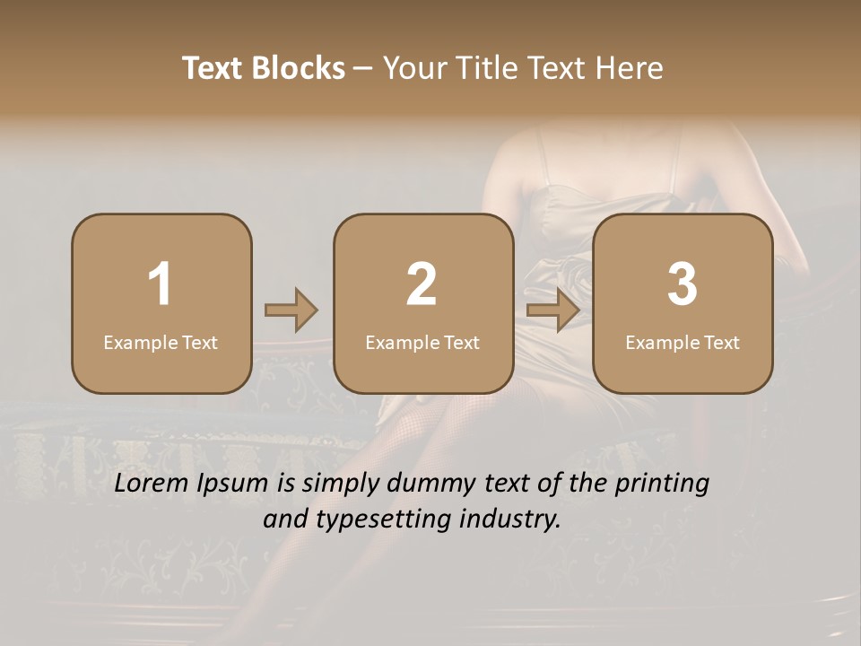 Classic Glamour Cute PowerPoint Template