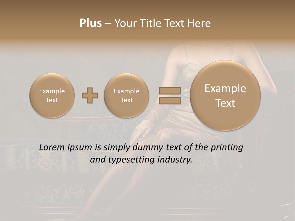 Classic Glamour Cute PowerPoint Template