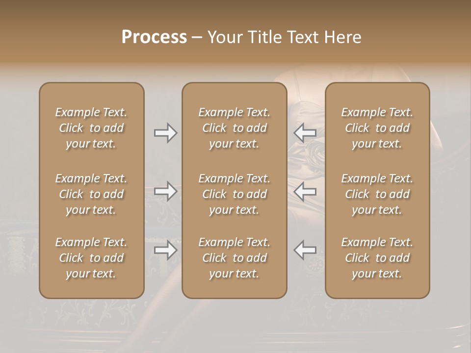 Classic Glamour Cute PowerPoint Template