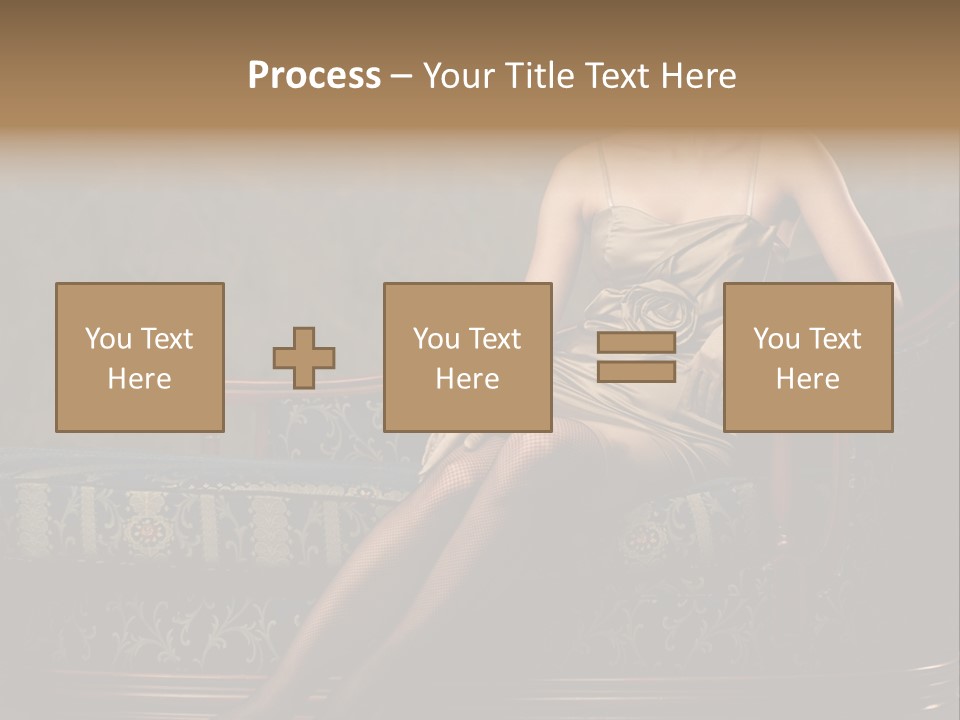 Classic Glamour Cute PowerPoint Template