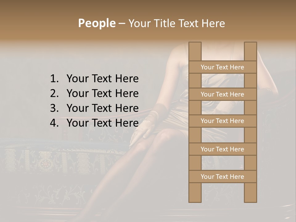 Classic Glamour Cute PowerPoint Template