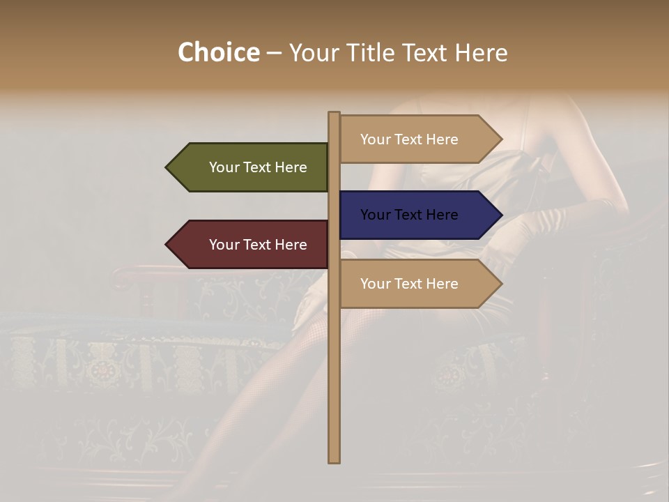 Classic Glamour Cute PowerPoint Template