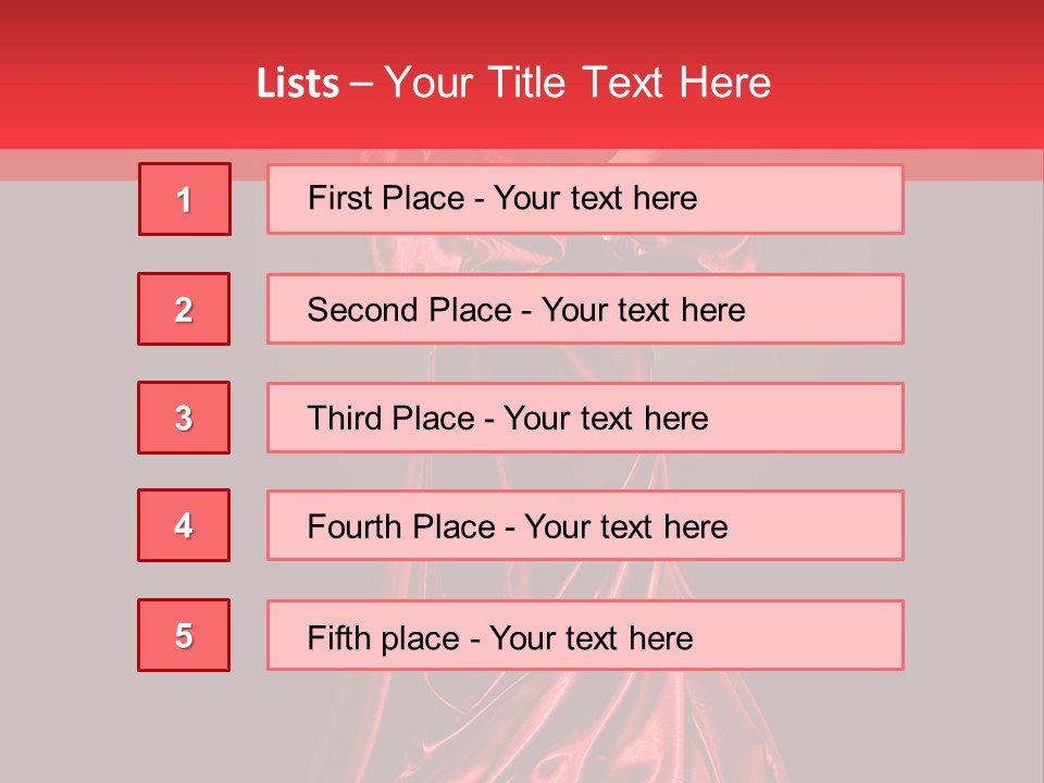 Legs Fashion Lady PowerPoint Template