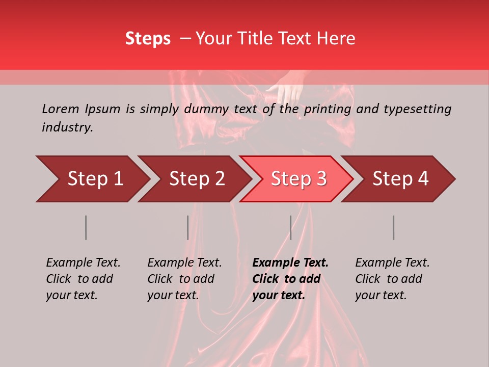 Legs Fashion Lady PowerPoint Template