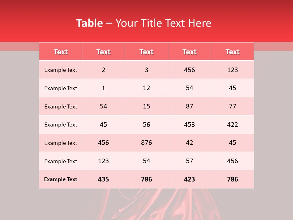 Legs Fashion Lady PowerPoint Template