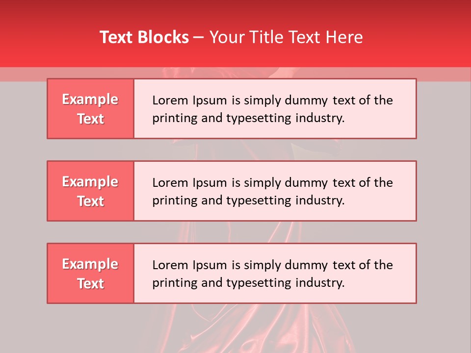 Legs Fashion Lady PowerPoint Template