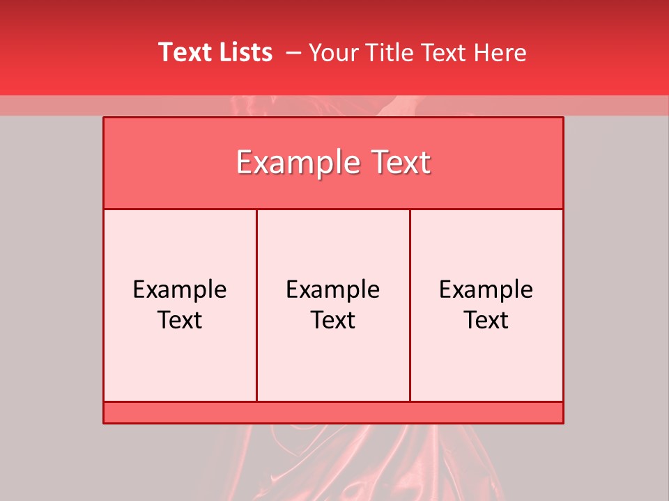 Legs Fashion Lady PowerPoint Template