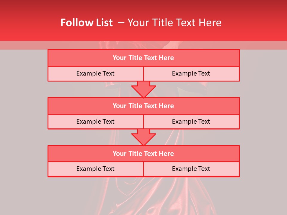 Legs Fashion Lady PowerPoint Template