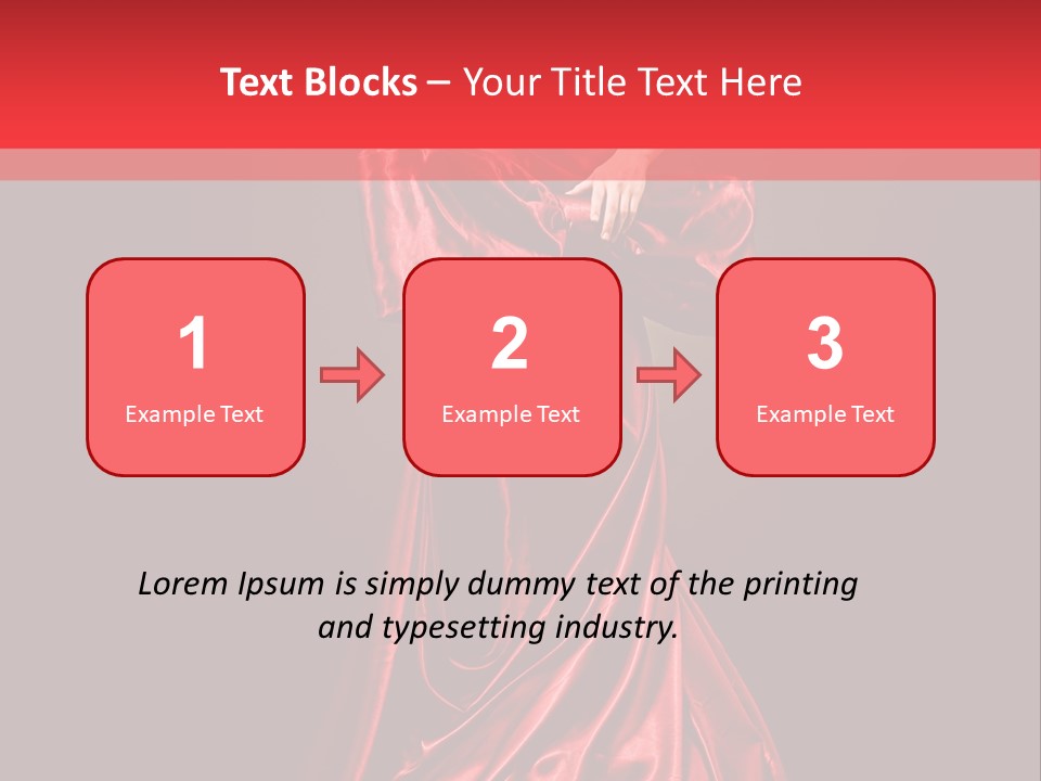 Legs Fashion Lady PowerPoint Template