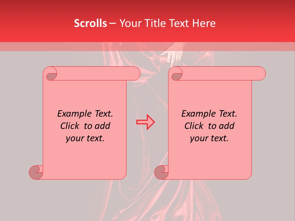 Legs Fashion Lady PowerPoint Template