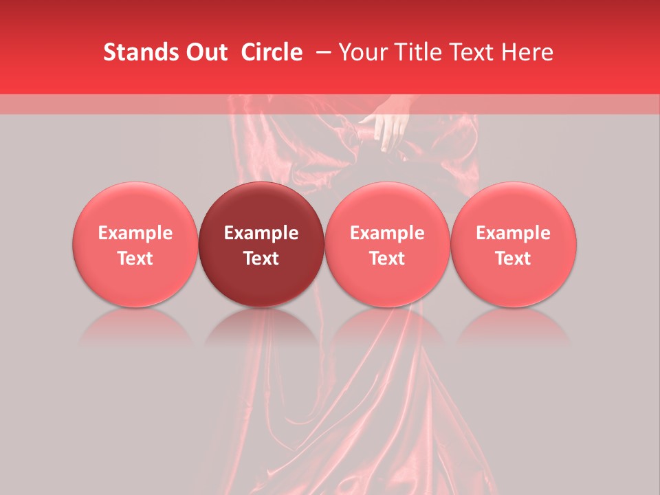 Legs Fashion Lady PowerPoint Template