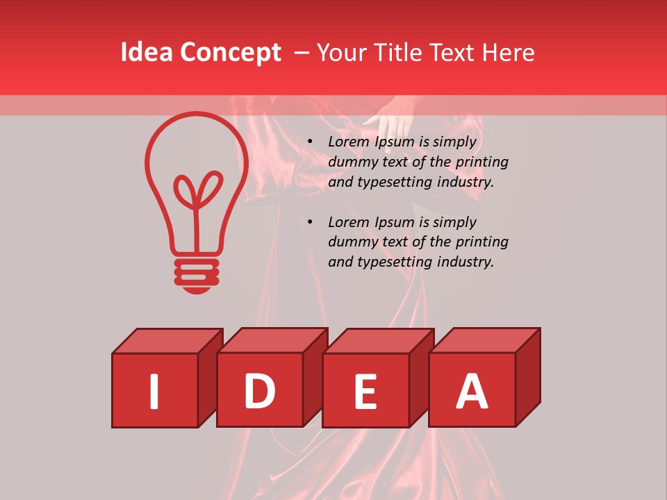 Legs Fashion Lady PowerPoint Template