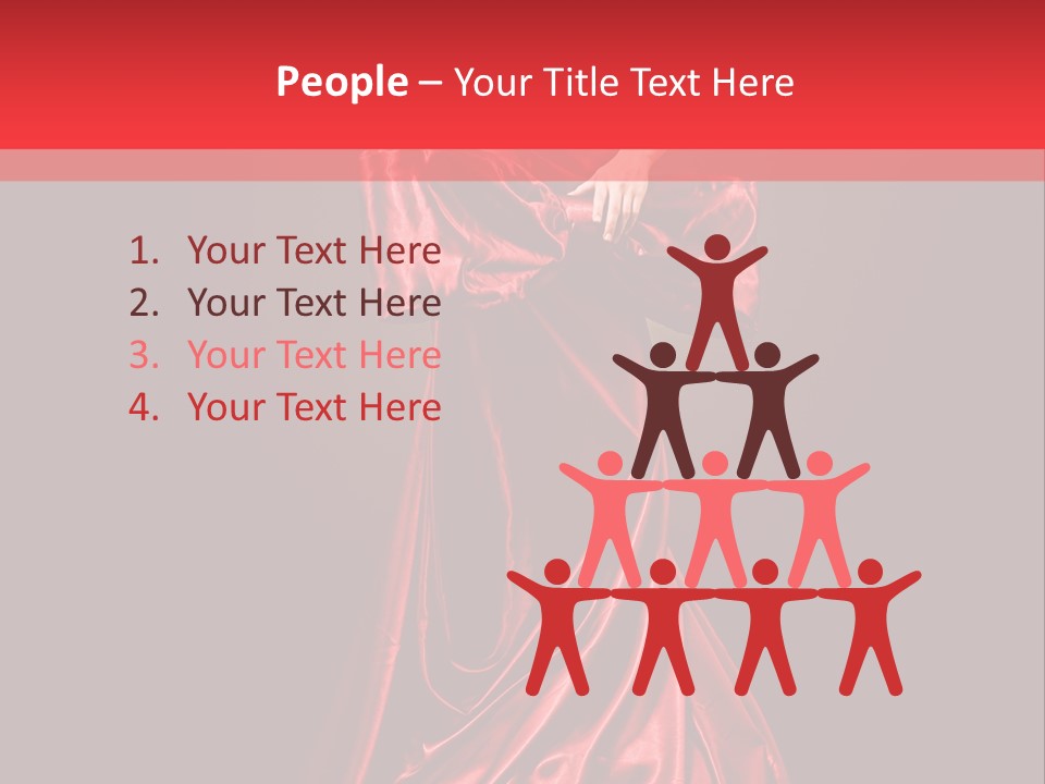 Legs Fashion Lady PowerPoint Template