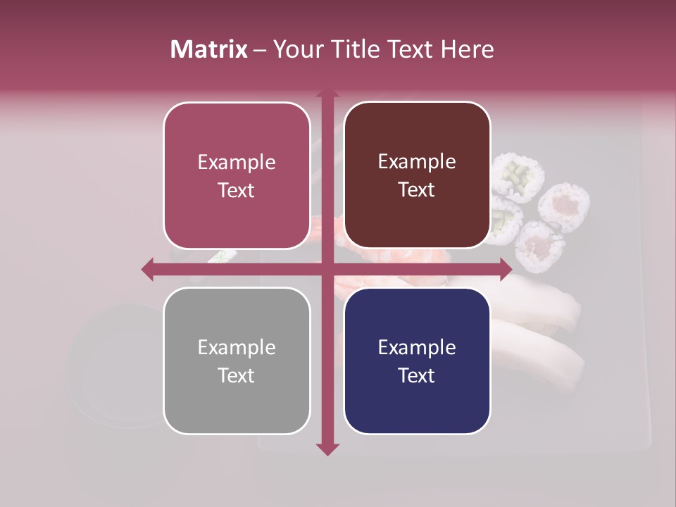 Tuna Seafood Healthy PowerPoint Template