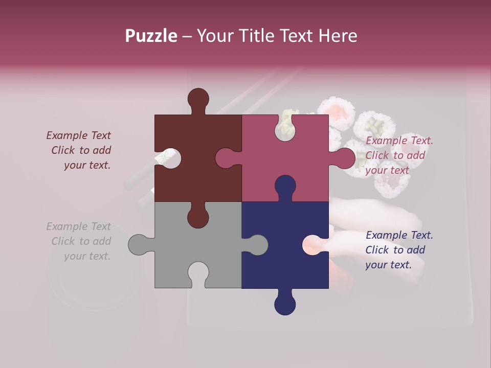 Tuna Seafood Healthy PowerPoint Template