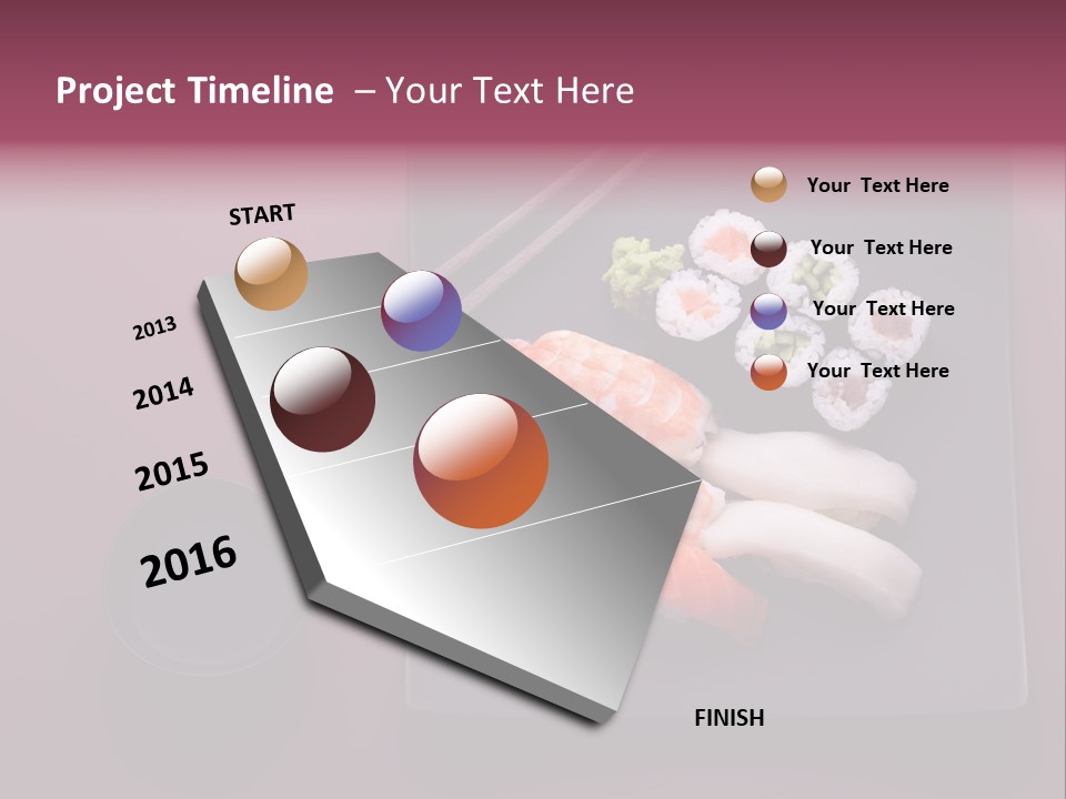 Tuna Seafood Healthy PowerPoint Template