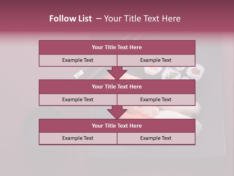 Tuna Seafood Healthy PowerPoint Template