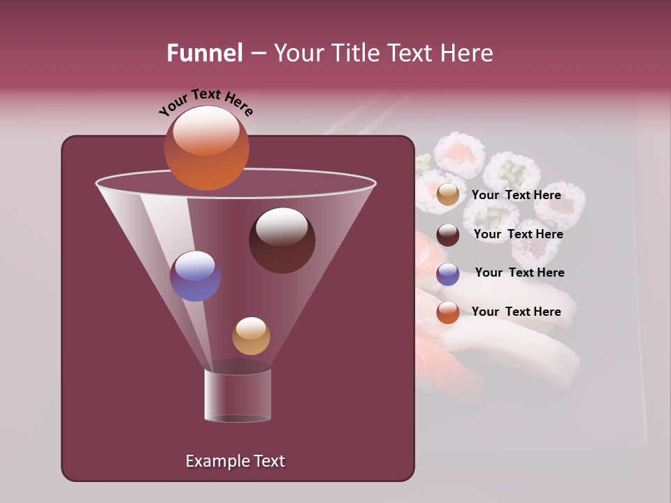 Tuna Seafood Healthy PowerPoint Template