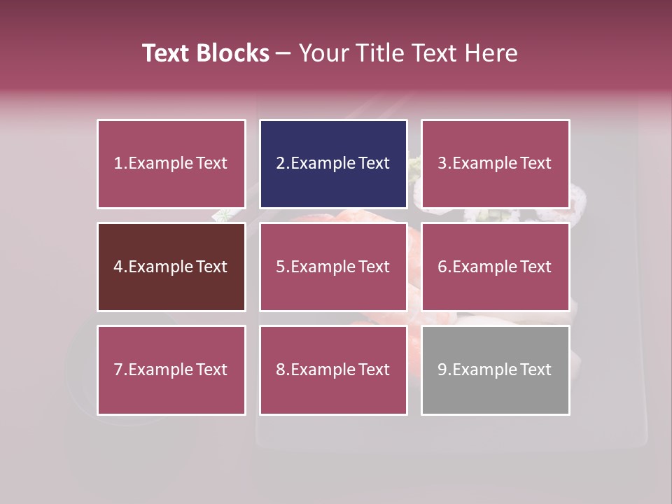 Tuna Seafood Healthy PowerPoint Template