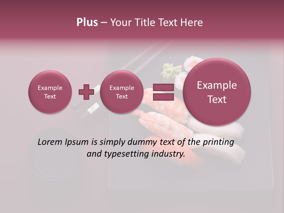 Tuna Seafood Healthy PowerPoint Template