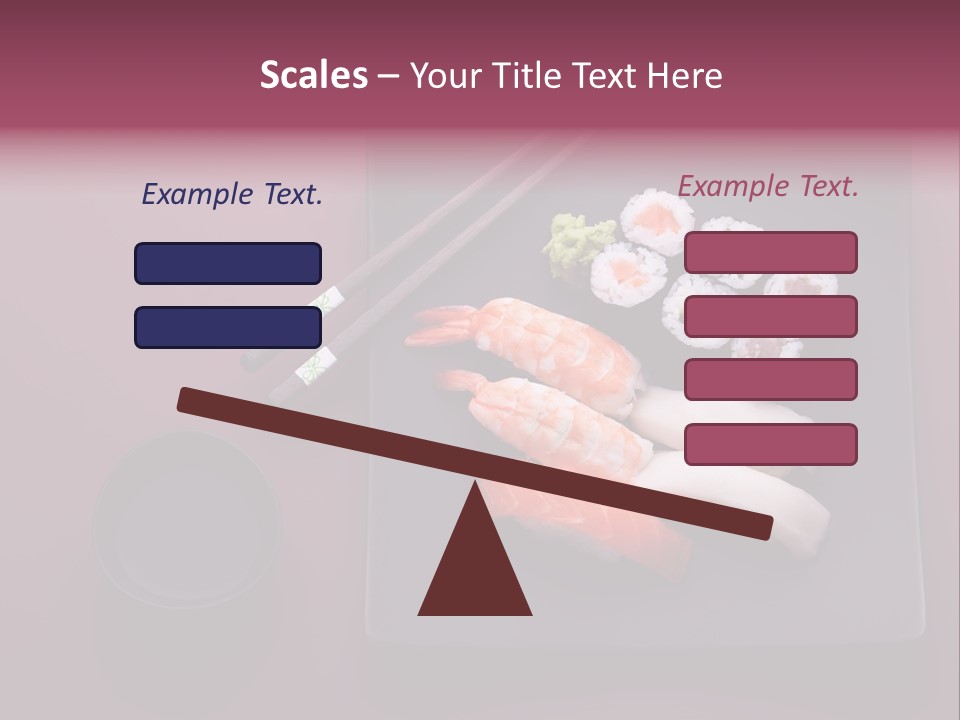 Tuna Seafood Healthy PowerPoint Template