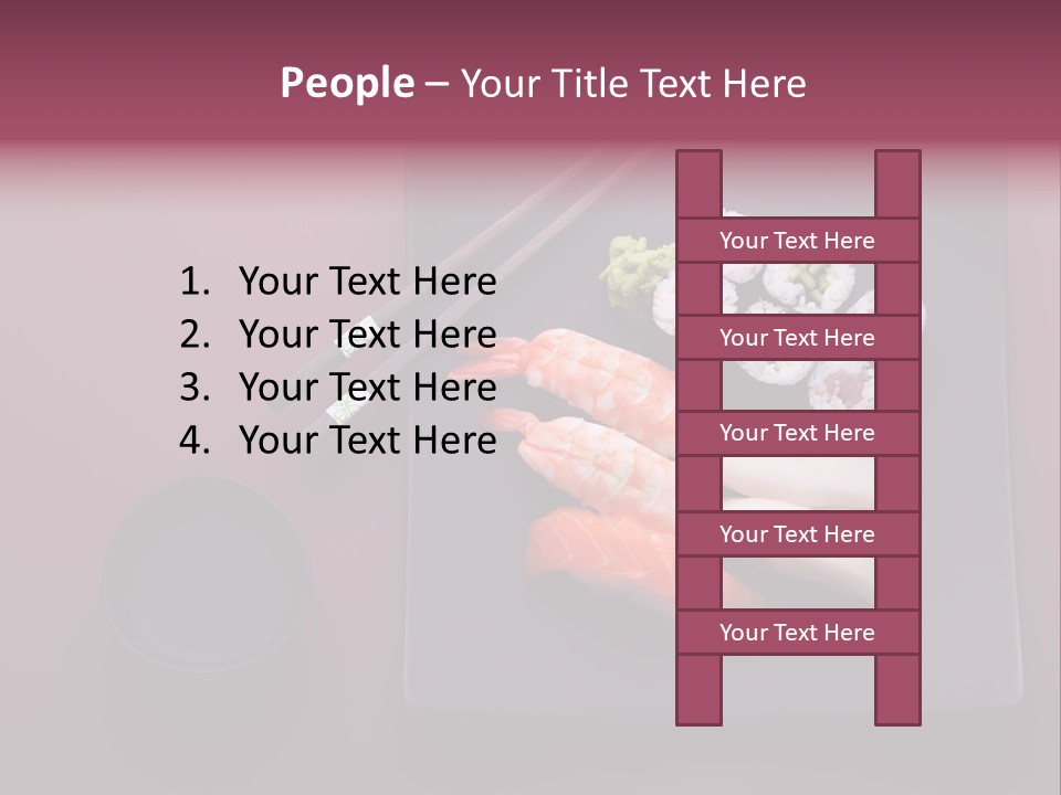 Tuna Seafood Healthy PowerPoint Template