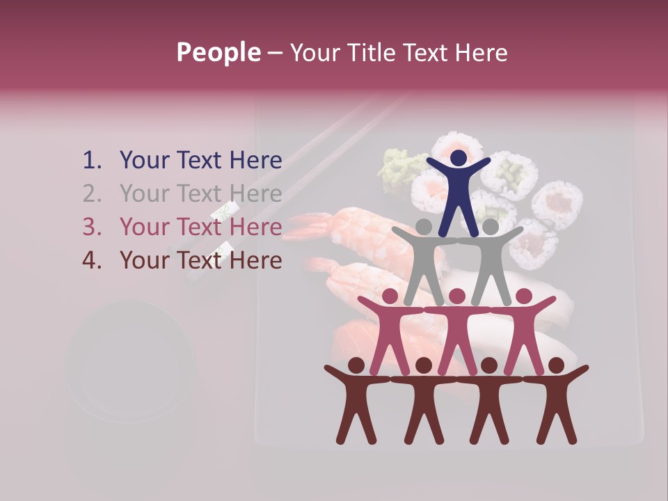 Tuna Seafood Healthy PowerPoint Template