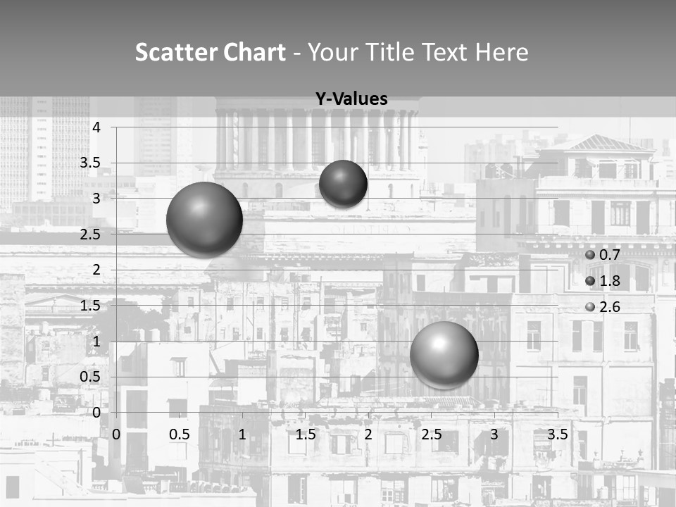 Monochromatic Habana Contrast PowerPoint Template