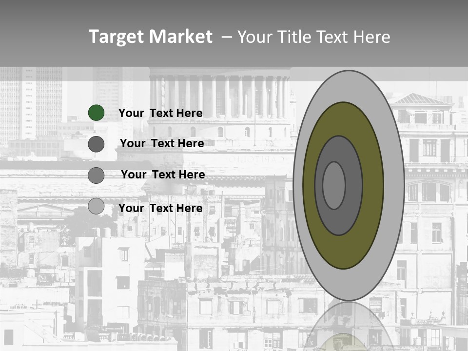 Monochromatic Habana Contrast PowerPoint Template