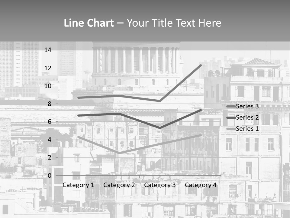 Monochromatic Habana Contrast PowerPoint Template