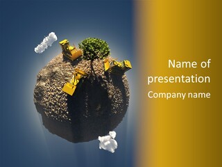 Growth Recycling Threat PowerPoint Template