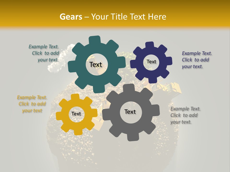 Growth Recycling Threat PowerPoint Template