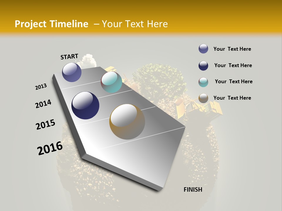 Growth Recycling Threat PowerPoint Template