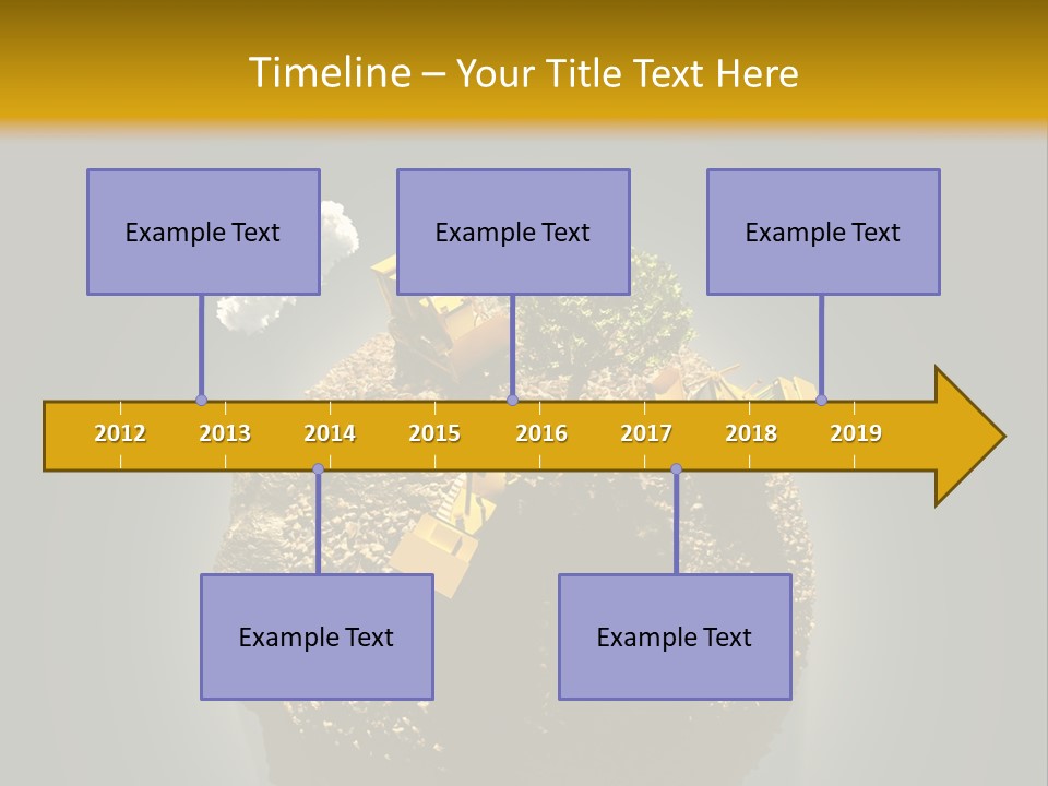 Growth Recycling Threat PowerPoint Template