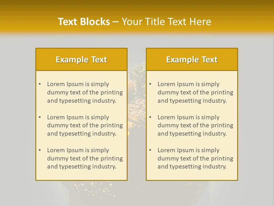 Growth Recycling Threat PowerPoint Template