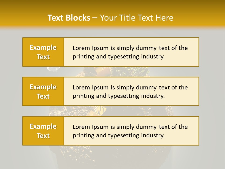 Growth Recycling Threat PowerPoint Template
