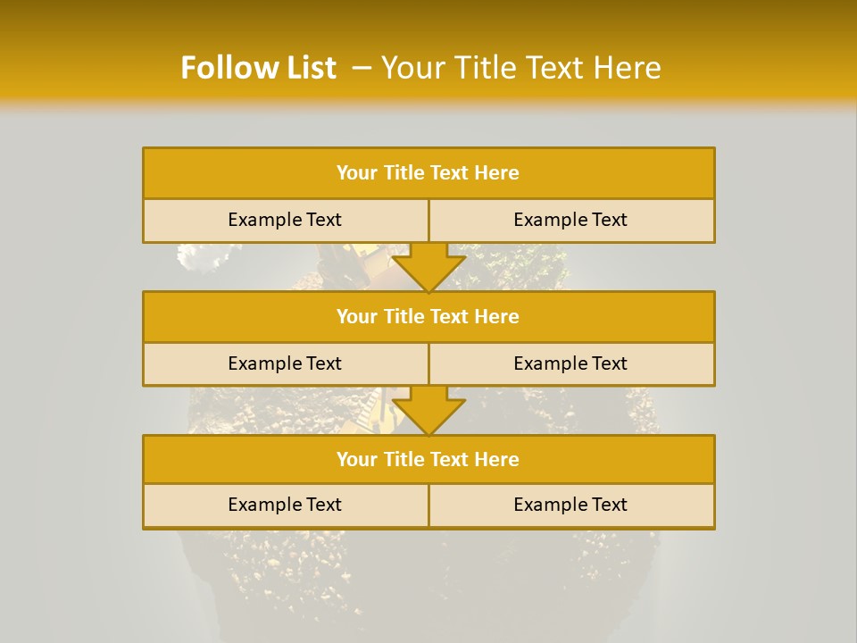 Growth Recycling Threat PowerPoint Template