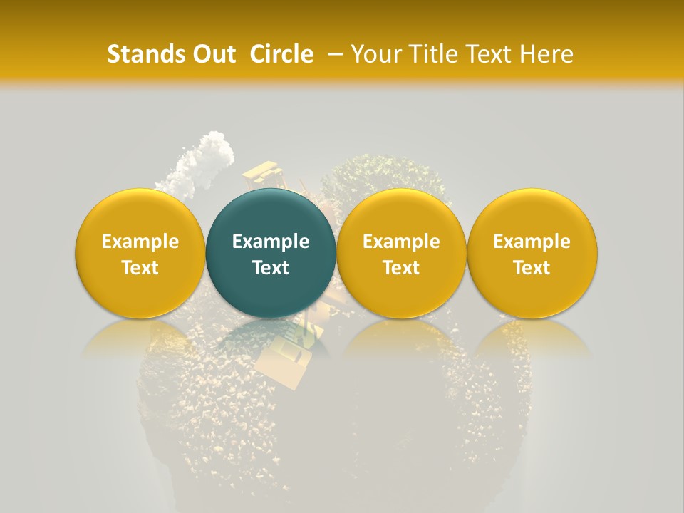 Growth Recycling Threat PowerPoint Template