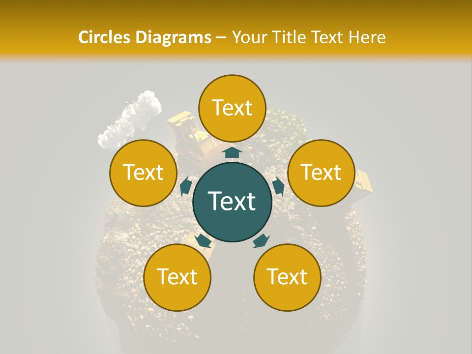 Growth Recycling Threat PowerPoint Template