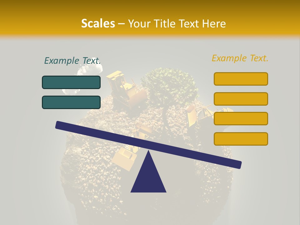 Growth Recycling Threat PowerPoint Template
