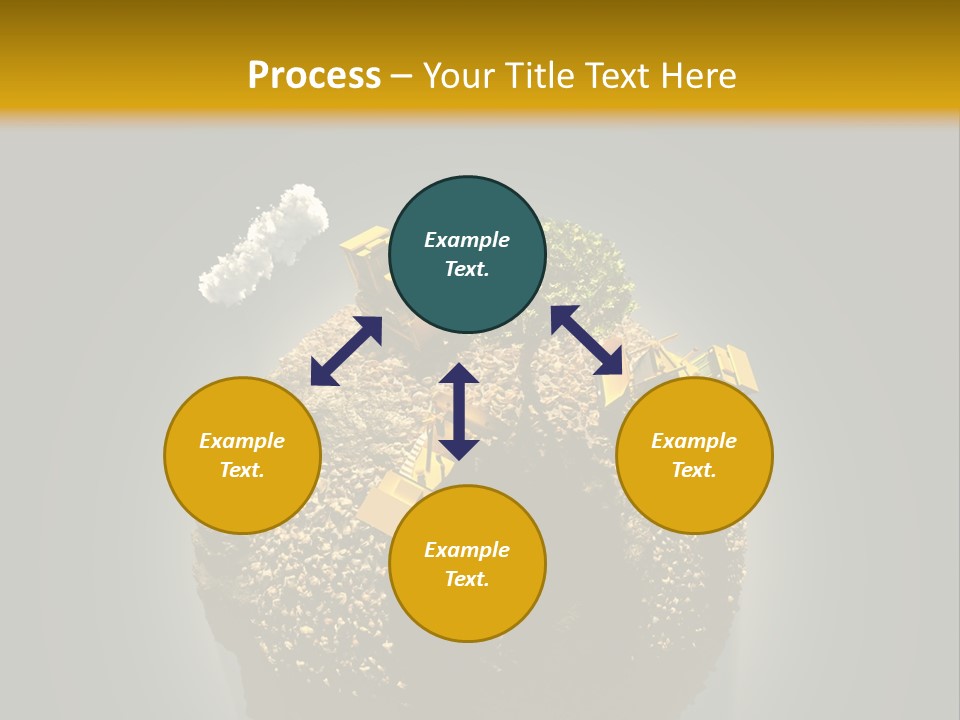 Growth Recycling Threat PowerPoint Template