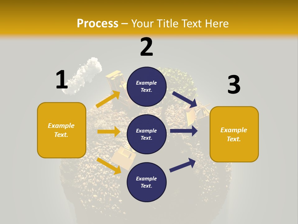 Growth Recycling Threat PowerPoint Template