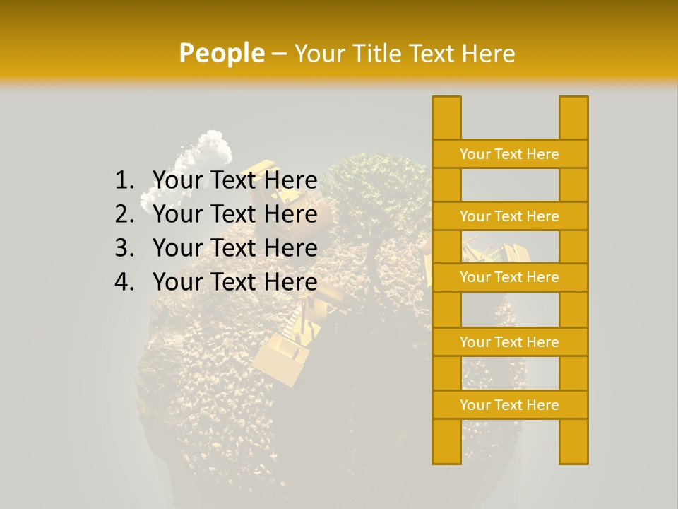 Growth Recycling Threat PowerPoint Template