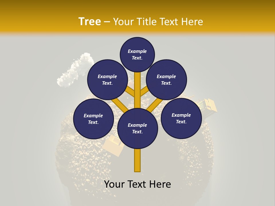 Growth Recycling Threat PowerPoint Template