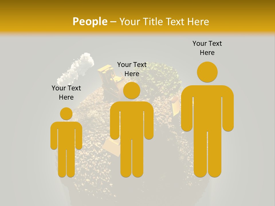 Growth Recycling Threat PowerPoint Template